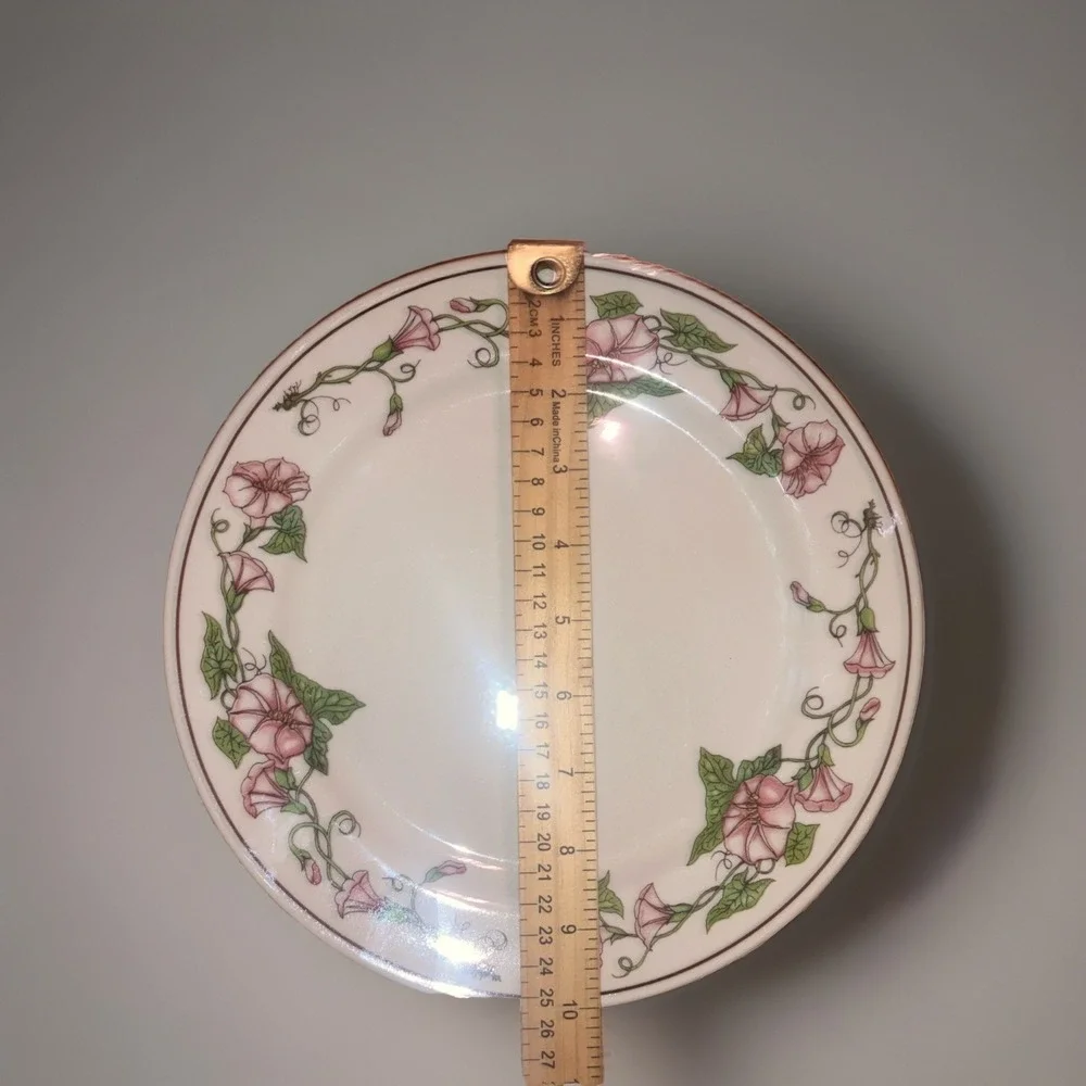 Dinner Plate by Shenango China Morning Glory‎